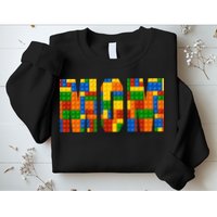 Funny Lego Builder Mom Sweatshirt