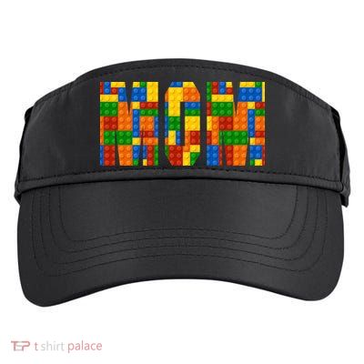 Funny Lego Builder Mom Adult Drive Performance Visor