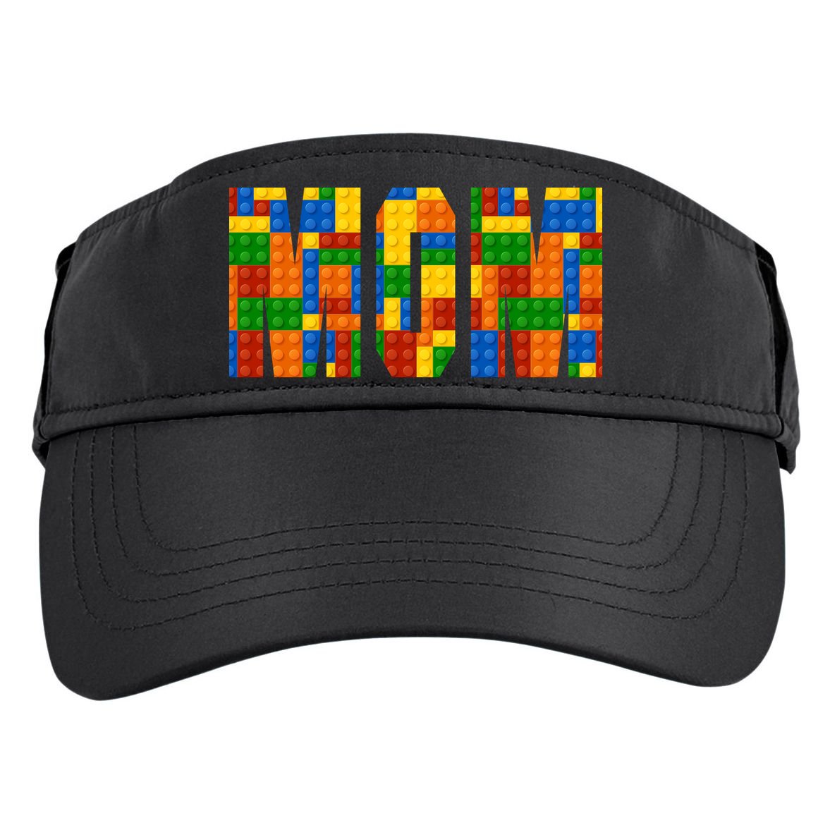 Funny Lego Builder Mom Adult Drive Performance Visor