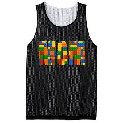 Funny Lego Builder Mom Mesh Reversible Basketball Jersey Tank