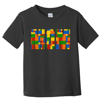Funny Lego Builder Mom Toddler T-Shirt