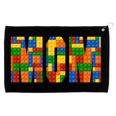 Funny Lego Builder Mom Grommeted Golf Towel