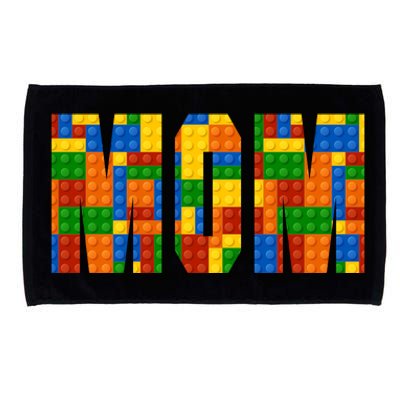 Funny Lego Builder Mom Microfiber Hand Towel