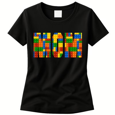 Funny Lego Builder Mom Womens T-Shirt