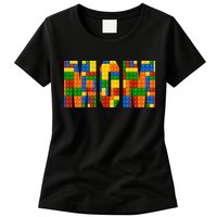 Funny Lego Builder Mom Womens T-Shirt