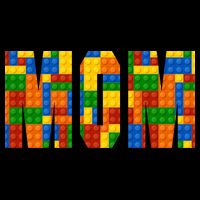 Funny Lego Builder Mom Womens T-Shirt