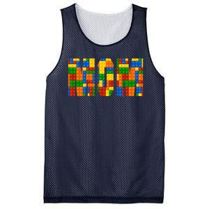 Funny Lego Builder Mom Mesh Reversible Basketball Jersey Tank