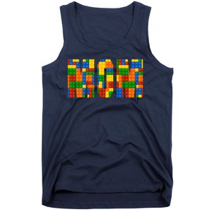 Funny Lego Builder Mom Tank Top