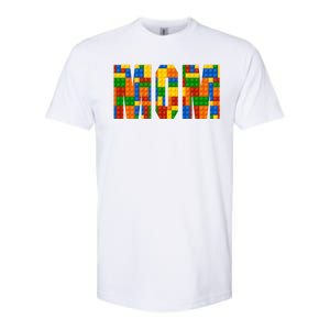 Funny Lego Builder Mom Softstyle CVC T-Shirt