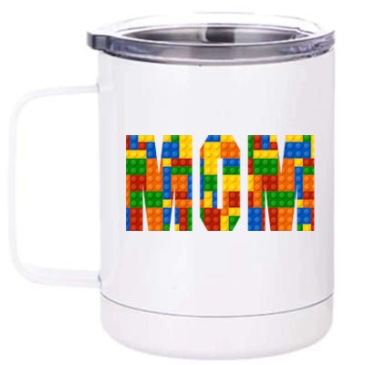 Funny Lego Builder Mom 12 oz Stainless Steel Tumbler Cup