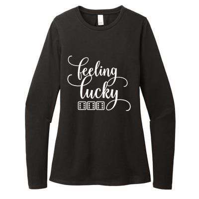 Feeling Lucky Bunco / Bunko Gift Womens CVC Long Sleeve Shirt