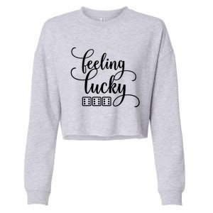 Feeling Lucky Bunco / Bunko Gift Cropped Pullover Crew