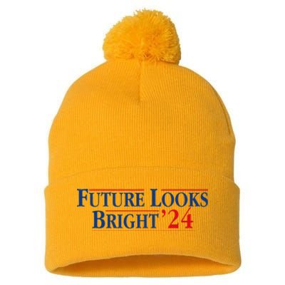 Future Looks Bright 24 Pom Pom 12in Knit Beanie