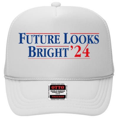 Future Looks Bright 24 High Crown Mesh Back Trucker Hat