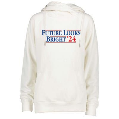 Future Looks Bright 24 Womens Funnel Neck Pullover Hood