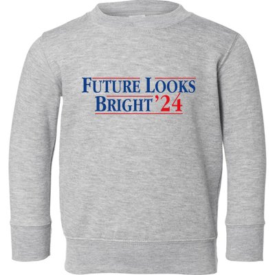 Future Looks Bright 24 Toddler Sweatshirt