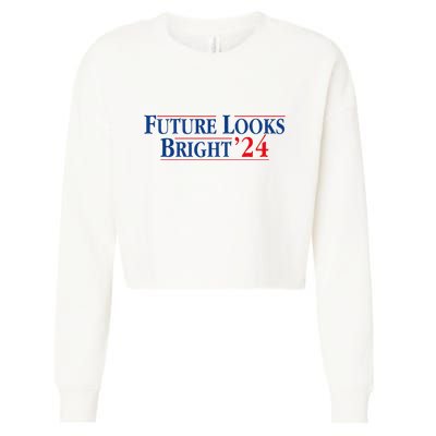 Future Looks Bright 24 Cropped Pullover Crew