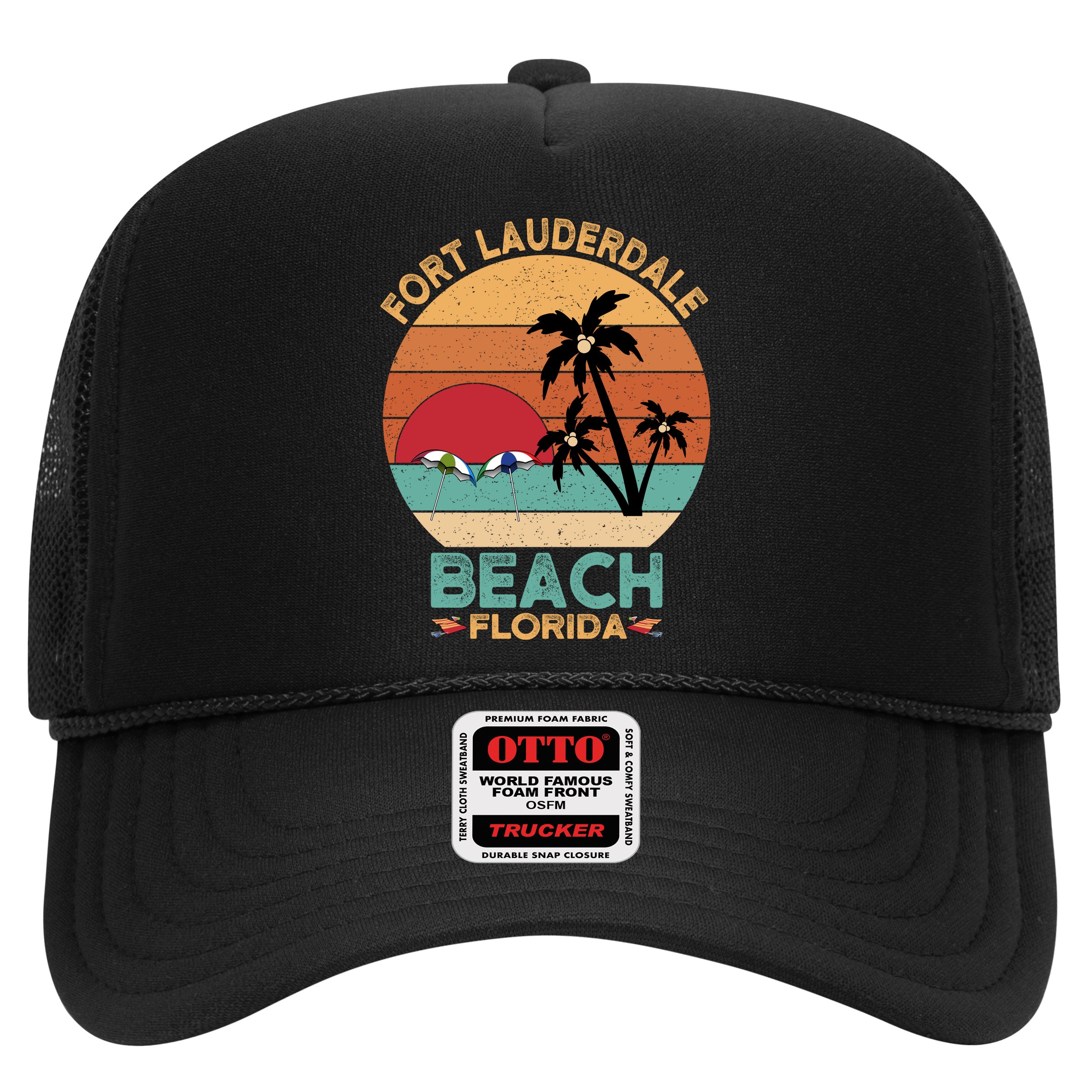 Fort Lauderdale Beach Florida Sunset Hat
