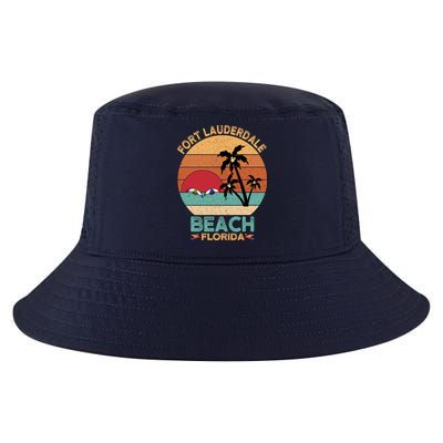 Fort Lauderdale Beach Florida Sunset Cool Comfort Performance Bucket Hat