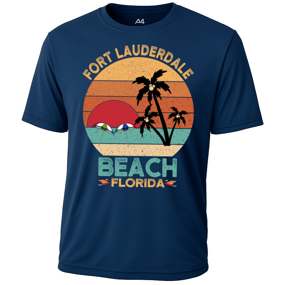 Fort Lauderdale Beach Florida Sunset Performance Shirt