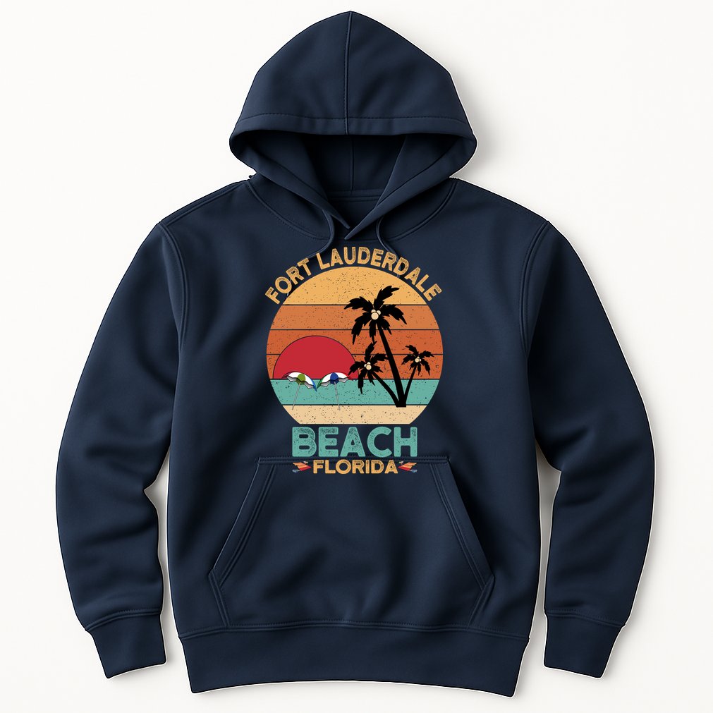 Fort Lauderdale Beach Florida Sunset Hoodie