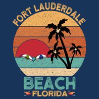 Fort Lauderdale Beach Florida Sunset 16 in Basic Backpack