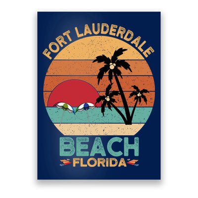 Fort Lauderdale Beach Florida Sunset Poster