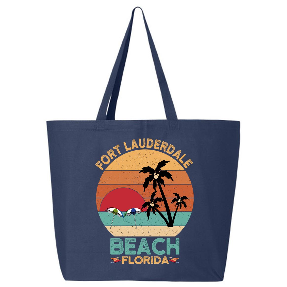 Fort Lauderdale Beach Florida Sunset 25L Jumbo Tote
