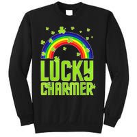 funny Lucky Charmer shamrock charm St patricks day irish Sweatshirt