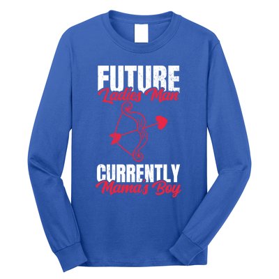 Future Ladies Currently Mama's For Valentines Day Funny Gift Long Sleeve Shirt