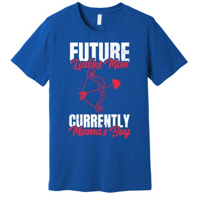 Future Ladies Currently Mama's For Valentines Day Funny Gift Premium T-Shirt