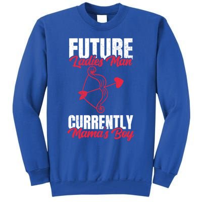 Future Ladies Currently Mama's For Valentines Day Funny Gift Tall Sweatshirt