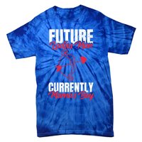 Future Ladies Currently Mama's For Valentines Day Funny Gift Tie-Dye T-Shirt