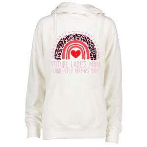 Future Ladies Current Mamas For Valentines Day Cute Gift Womens Funnel Neck Pullover Hood