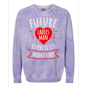 Future Ladies Current Mamas For Valentines Day Cute Gift Colorblast Crewneck Sweatshirt