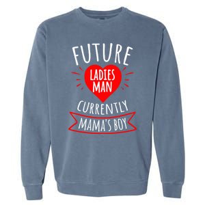 Future Ladies Current Mamas For Valentines Day Cute Gift Garment-Dyed Sweatshirt