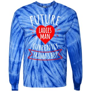 Future Ladies Current Mamas For Valentines Day Cute Gift Tie-Dye Long Sleeve Shirt