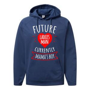 Future Ladies Current Mamas For Valentines Day Cute Gift Performance Fleece Hoodie