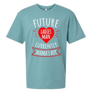 Future Ladies Current Mamas For Valentines Day Cute Gift Sueded Cloud Jersey T-Shirt