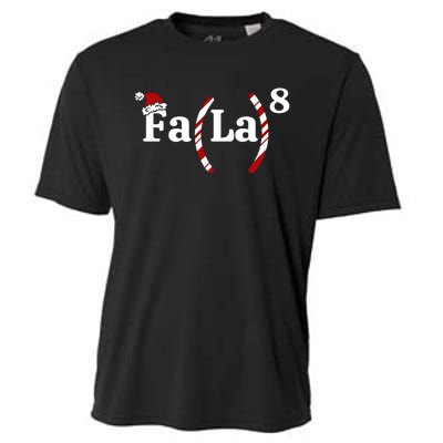 Fa La Christmas Math Teacher Holiday Season Cooling Performance Crew T-Shirt