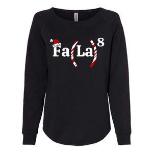 Fa La Christmas Math Teacher Holiday Season Womens California Wash Sweatshirt