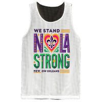 Funny Louisiana Culture T Vintag We Stand Nola Strong Appare Mesh Reversible Basketball Jersey Tank