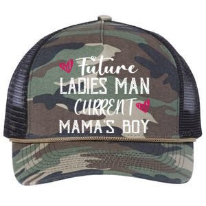 Future Ladies Current Mamas Gift For Valentines Day Cool Gift Retro Rope Trucker Hat Cap