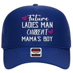 Future Ladies Current Mamas Gift For Valentines Day Cool Gift High Crown Mesh Back Trucker Hat