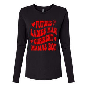 Future Ladies Current Mamas Gift Womens Cotton Relaxed Long Sleeve T-Shirt