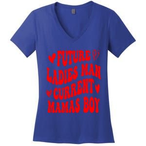 Future Ladies Current Mamas Gift Women's V-Neck T-Shirt