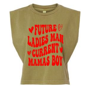 Future Ladies Current Mamas Gift Garment-Dyed Women's Muscle Tee