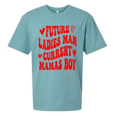 Future Ladies Current Mamas Gift Sueded Cloud Jersey T-Shirt