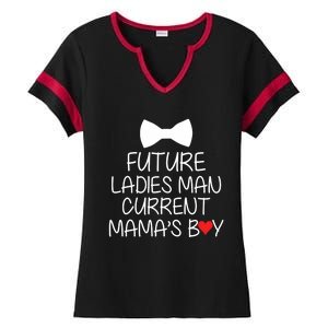 Future Ladies Current Mamas Cute Gift Ladies Halftime Notch Neck Tee