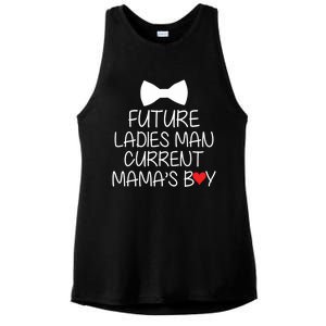 Future Ladies Current Mamas Cute Gift Ladies PosiCharge Tri-Blend Wicking Tank